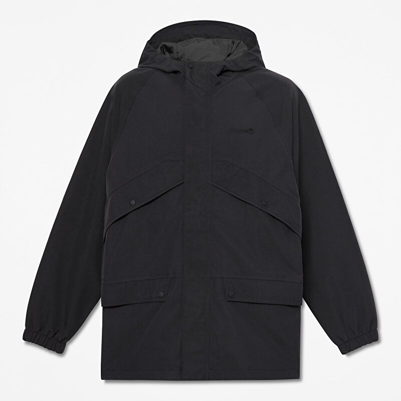 Erkek Siyah Weatherline Archive Inspired Parka
