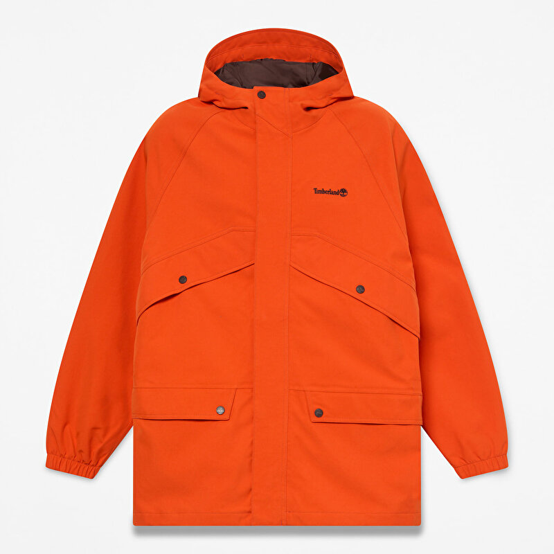 Erkek Turuncu Weatherline Archive Inspired Parka