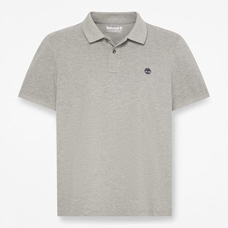 Erkek Gri Millers River Kısa Kollu Polo