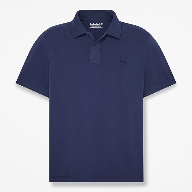 Erkek Koyu Mavi Millers River Kısa Kollu Polo
