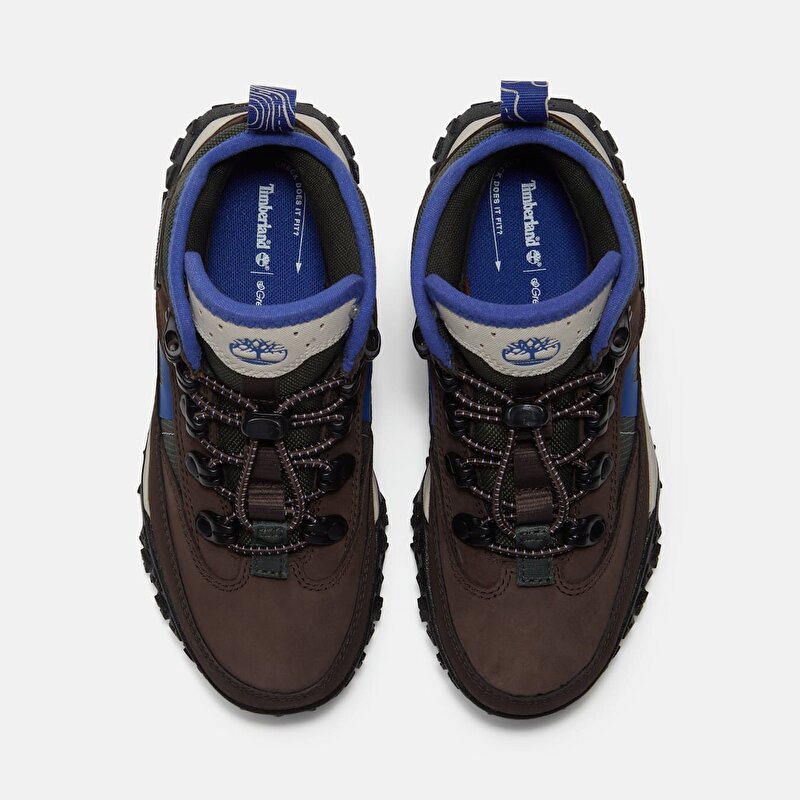 Çocuk Kahverengi GreenStride™ Motion 6 Yarım Boğazlı Su Geçirmez Spor Ayakkabı