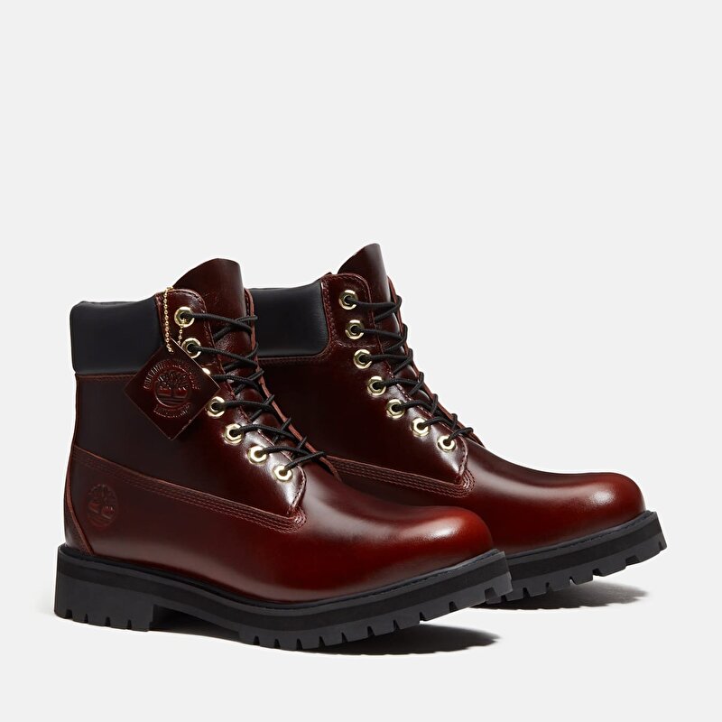 Erkek Bordo Timberland® Heritage 6 İnç Su Geçirmez Bot